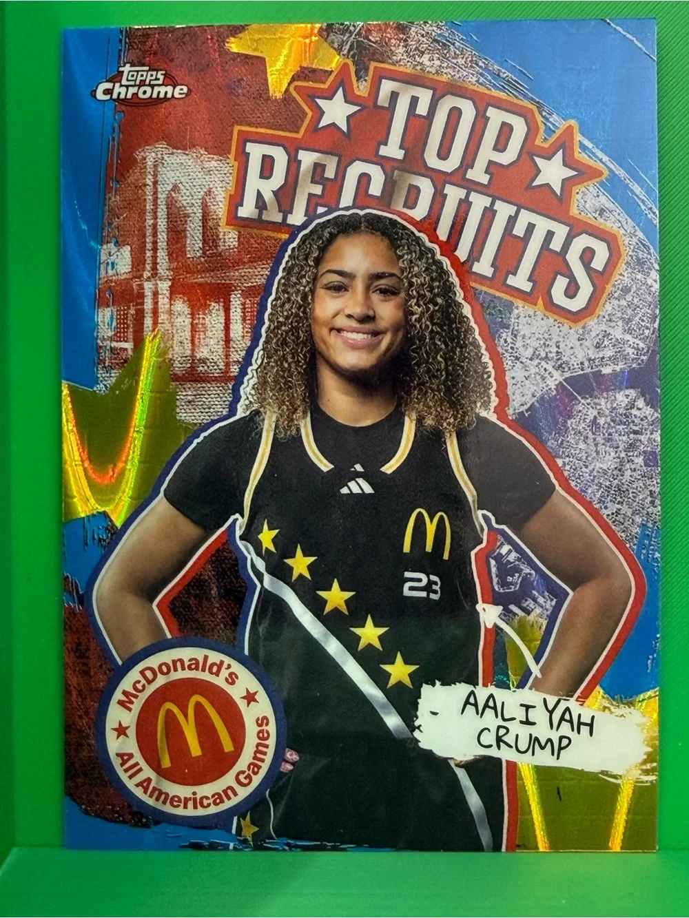 2025 Topps Chrome Mcdonald's All American - Top Recruits Aaliyah Crump #TP-16...
